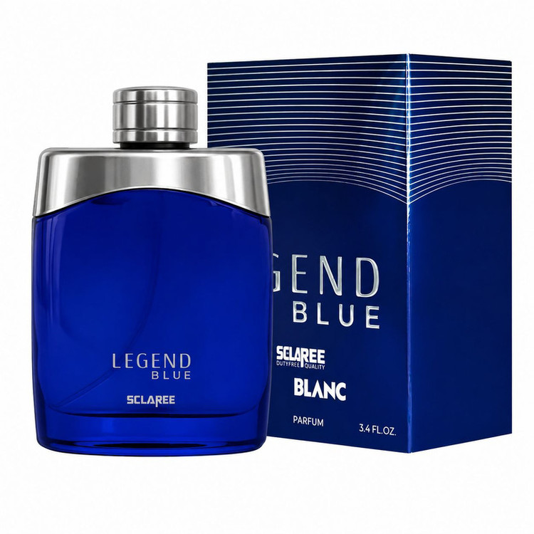 ادو پرفیوم مردانه اسکلاره مدل Legend Blue با رایحه خنک حجم 100 میلی لیتر