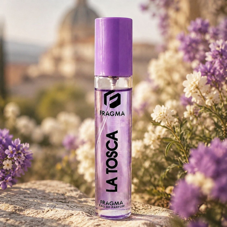 عطر جیبی زنانه فراگما مدل La Tosca با رایحه شیرین و گلی حجم 25 میلیلیتر