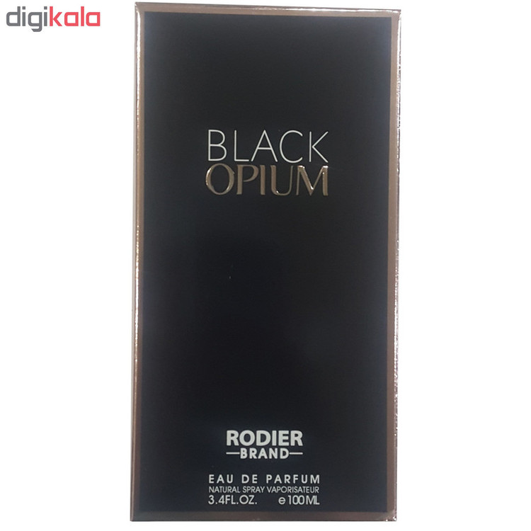 ادو پرفیوم زنانه رودیر مدل BLACK OPIUM حجم 100 میلی لیتر