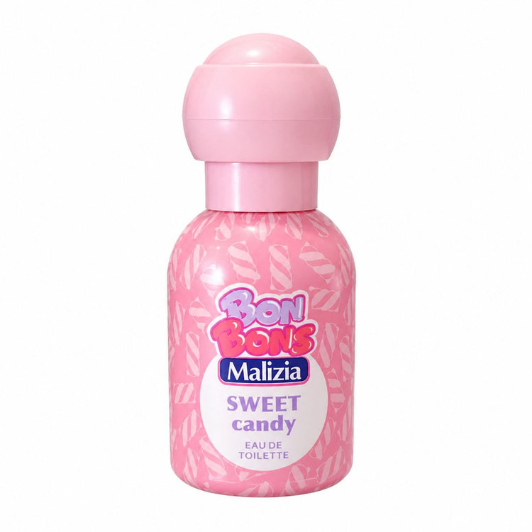 ادوتویلت دخترانه مالیزیا مدل Sweet Candy با رایحه شیرین و آبنباتی حجم 50 میلیلیتر