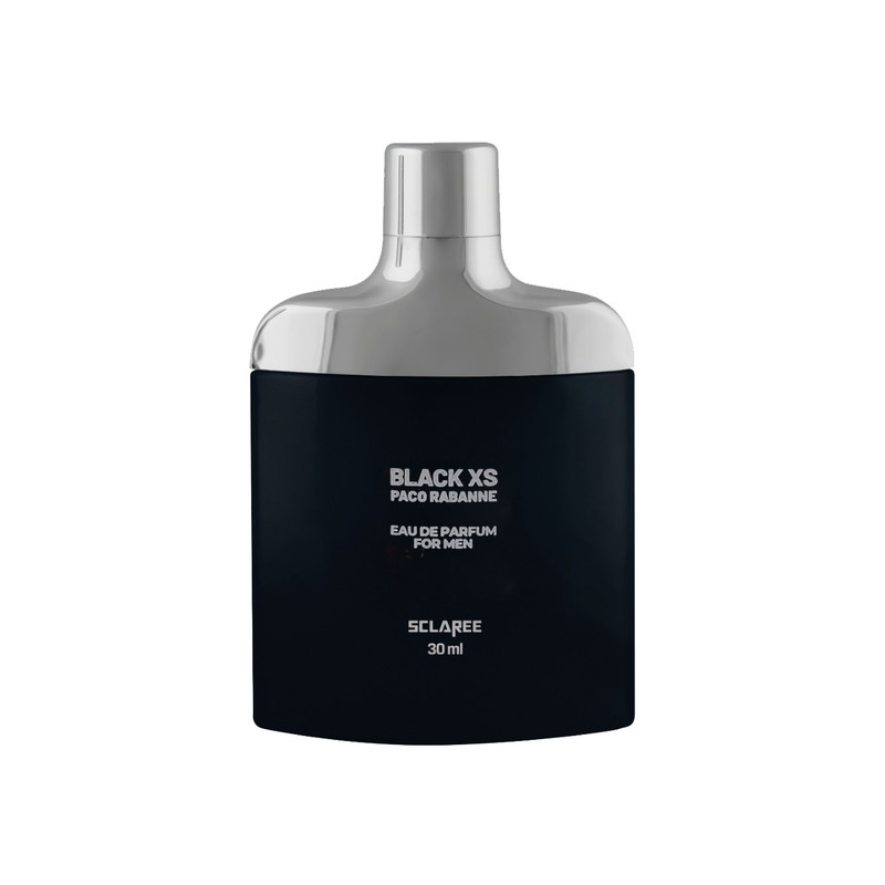 عطر جیبی مردانه اسکلاره مدل Black Xs با رایحه چوبی حجم 30 میلی‌لیتر