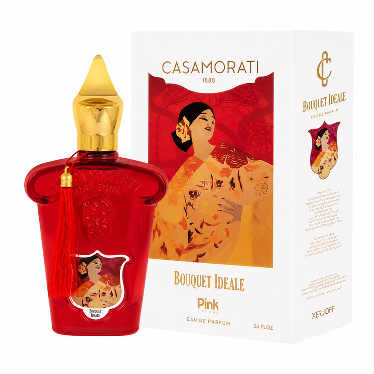 ادوپرفیوم زنانه پینک ویژوآل مدل Xerjoff Casamorati Bouquet Ideale با رایحه گرم حجم 100 میلیلیتر