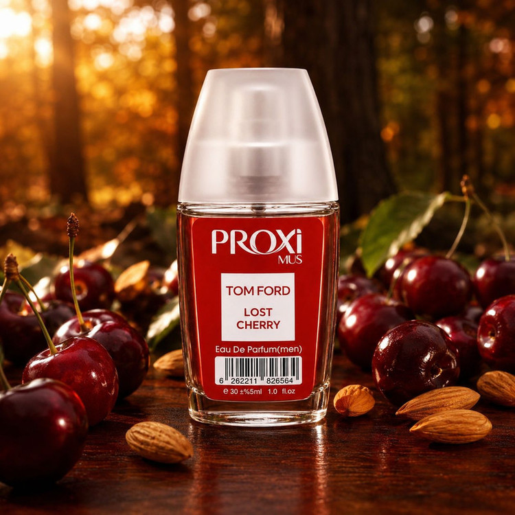عطر جیبی زنانه و مردانه پروکسی مدل Lost Cherry با رایحه ترش حجم 30 میلیلیتر