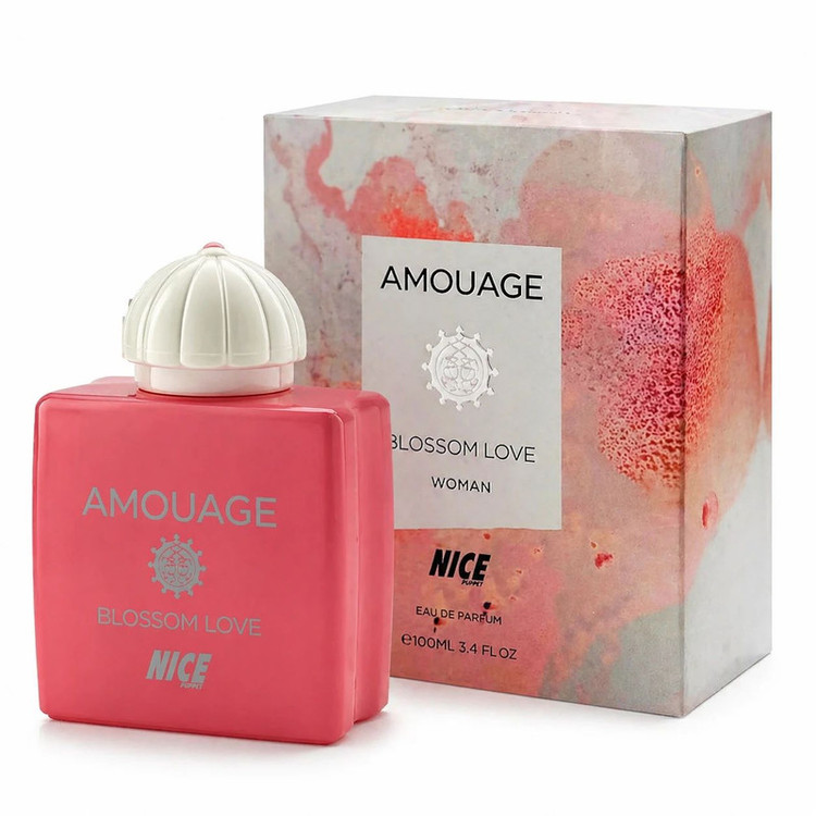 ادوپرفیوم زنانه نایس پاپت مدل Amouage Blossom Love با رایحه شیرین حجم 100 میلیلیتر