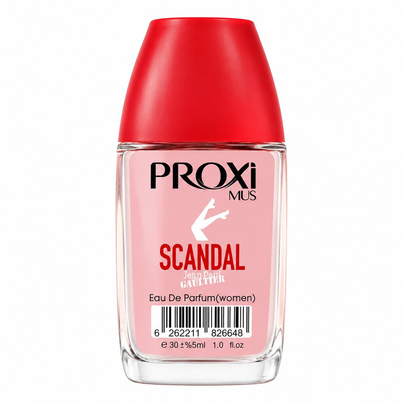 عطر جیبی زنانه پروکسی مدل Scandal با رایحه شیرین و گلی حجم 30 میلی‌لیتر