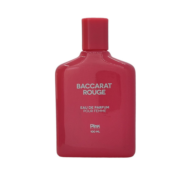 ادوپرفیوم زنانه پینک ویژوآل مدل Baccarat Rouge با رایحه گرم حجم 100 میلیلیتر