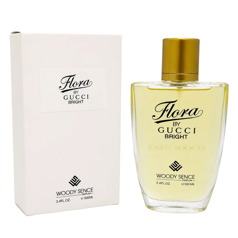 ادوپرفیوم زنانه وودی سنس مدل FLORA BY GUCCI BRIGHT با رایحه گرم حجم 100 میلی‌لیتر
