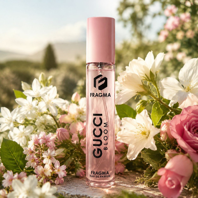 عطر جیبی زنانه فراگما مدل Gucci Bloom با رایحه شیرین حجم 25 میلیلیتر