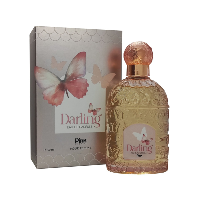 ادوپرفیوم زنانه پینک ویژوآل مدل Darling با رایحه معتدل حجم 100 میلیلیتر