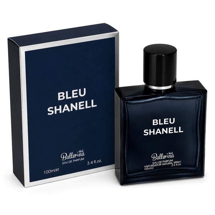 ادو پرفیوم مردانه بالرینا مدل BLEU SHANELL با رایحه خنک حجم 100 میلی لیتر