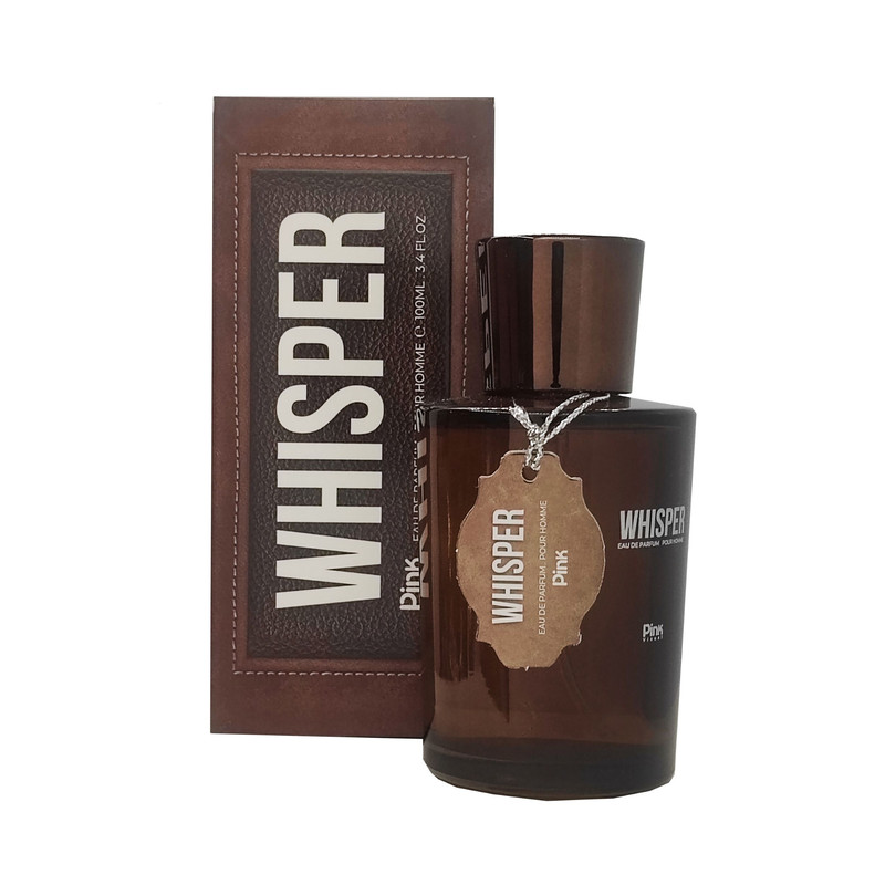 ادوپرفیوم مردانه پینک ویژوآل مدل Wisper با رایحه گرم حجم 100 میلی لیتر