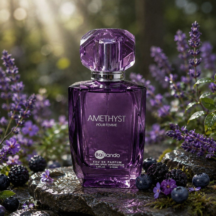 ادوپرفیوم زنانه بایلندو مدل Amethyst با رایحه شیرین حجم 100 میلیلیتر