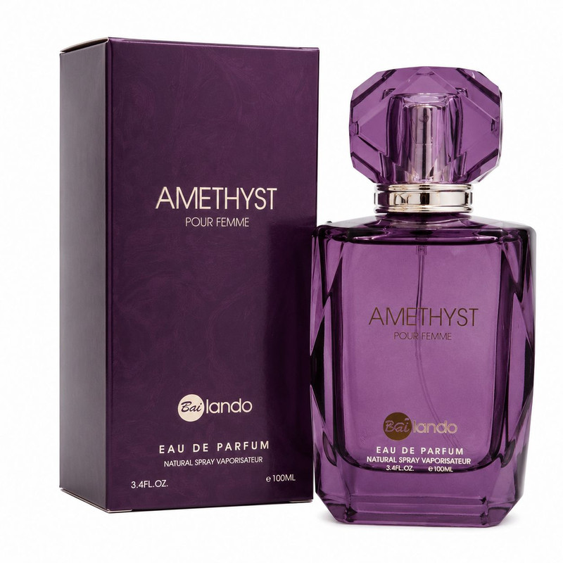 ادوپرفیوم زنانه بایلندو مدل Amethyst با رایحه شیرین حجم 100 میلیلیتر