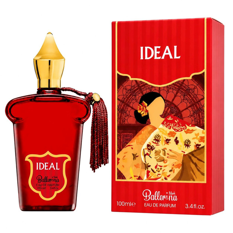 ادوپرفیوم زنانه بالرینا مدل IDEAL با رایحه گرم حجم 100 میلی‌لیتر