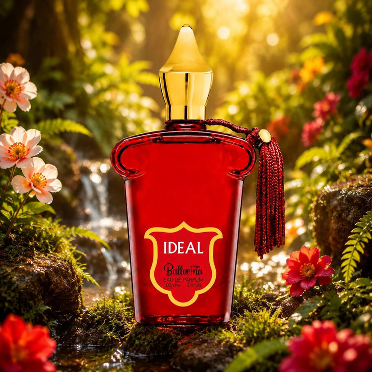 ادوپرفیوم زنانه بالرینا مدل IDEAL با رایحه گرم حجم 100 میلیلیتر