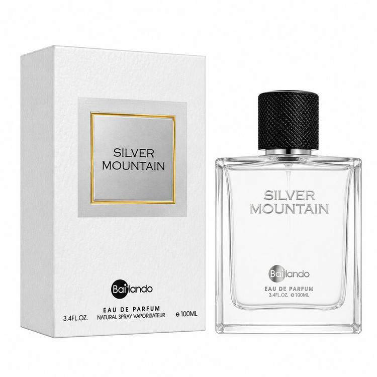 ادوپرفیوم بایلندو مدل Silver Mountain با رایحه شیرین حجم 100 میلیلیتر