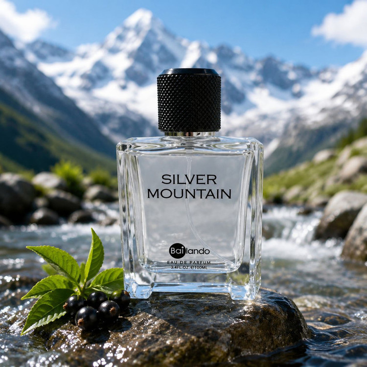 ادوپرفیوم بایلندو مدل Silver Mountain با رایحه شیرین حجم 100 میلیلیتر
