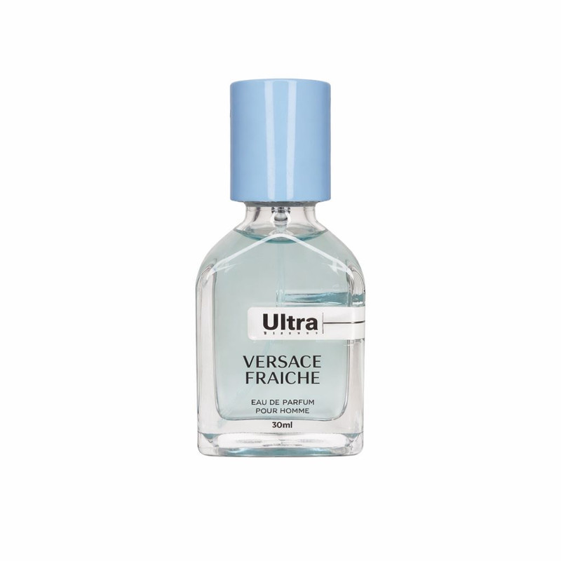 عطر جیبی مردانه اولترا ویرچوآل مدل Versace Fraiche با رایحه خنک حجم 30 میلیلیتر