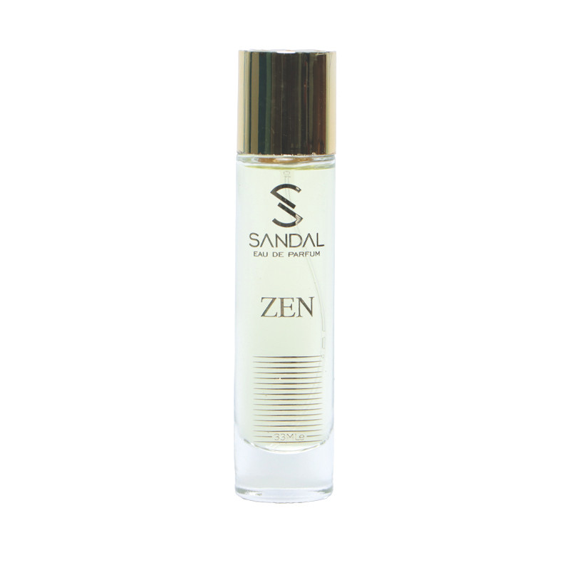 عطر جیبی مردانه صندل مدل zen حجم 33 میلی لیتر