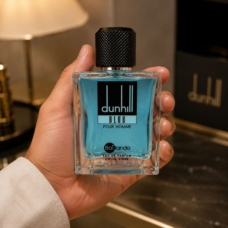 ادو پرفیوم مردانه بایلندو مدل Dunhill Blue با رایحه ترش حجم 100 میلی لیتر