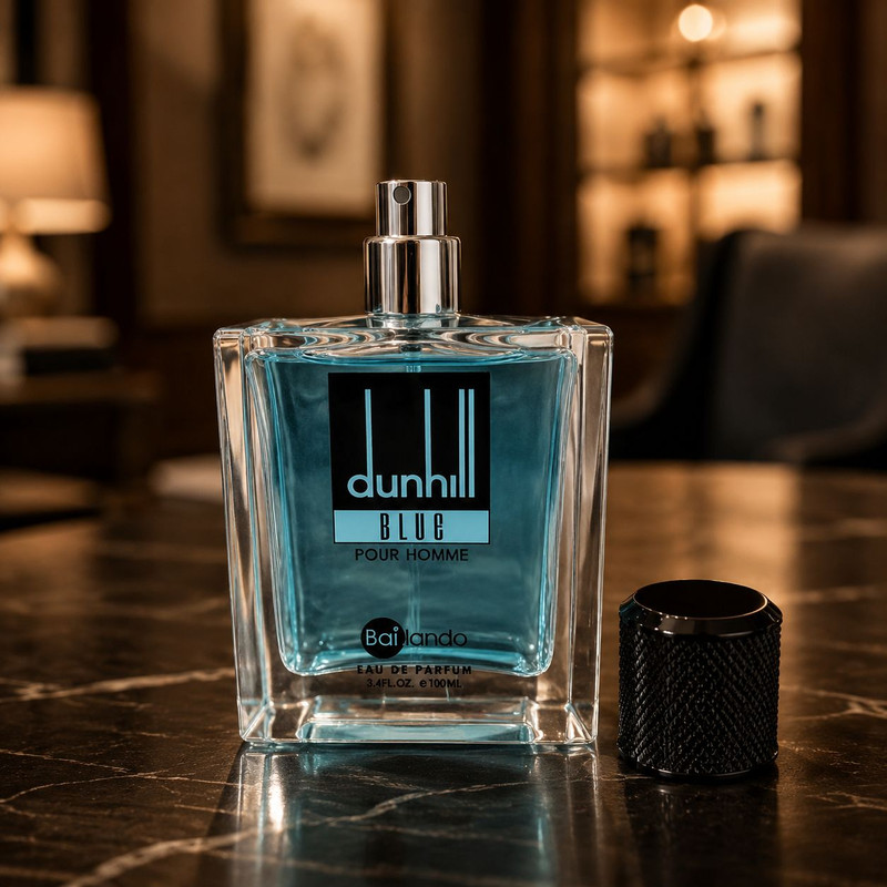 ادو پرفیوم مردانه بایلندو مدل Dunhill Blue با رایحه ترش حجم 100 میلی لیتر