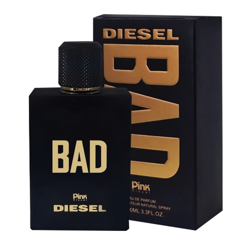 ادوپرفیوم پینک مدل BAD DIESEL با رایحه  تلخ حجم 100 میلی‌لیتر