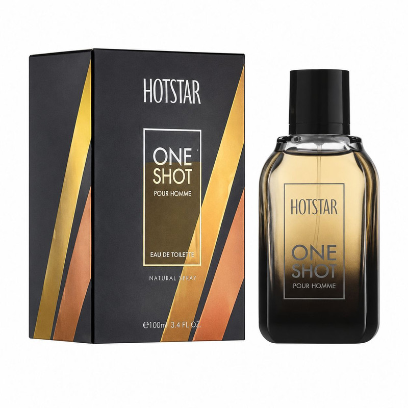 ادو تویلت مردانه هات استار  مدل One Shot با رایحه شیرین حجم 100 میلی لیتر