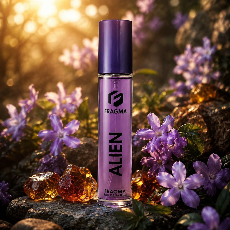 عطر جیبی زنانه فراگما مدل Alien با رایحه شیرین حجم 25 میلیلیتر