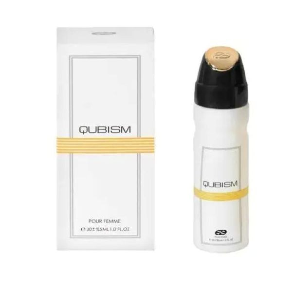 عطر جیبی زنانه عماد آرا مدل Qubism با رایحه شیرین حجم 30 میلیلیتر