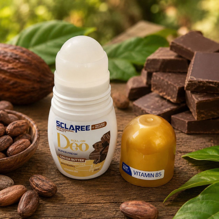 رول دئودورانت زنانه اسکلاره مدل Cocoa Butter حجم 75 میلیلیتر