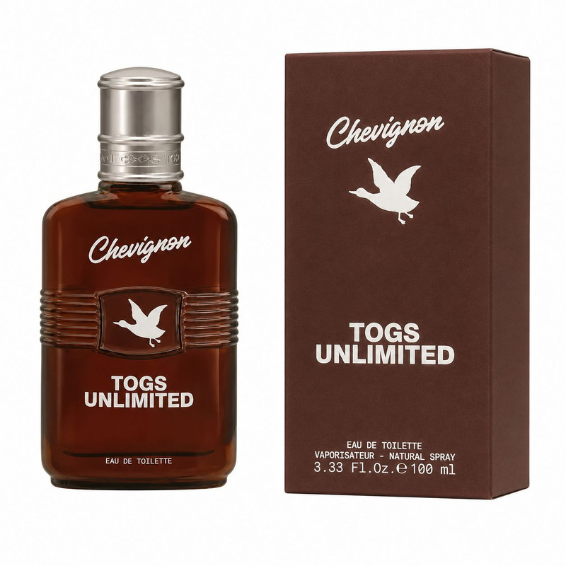 ادو تویلت مردانه شوینون مدل Togs Unlimited با رایحه تلخ و چوبی حجم 100 میلی لیتر