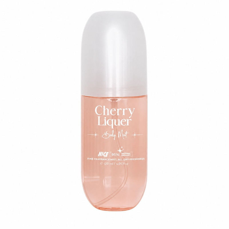 بادی میست زنانه نایس پاپت مدل Cherry Liquer با رایحه خنک و شیرین حجم 120 میلی‌لیتر