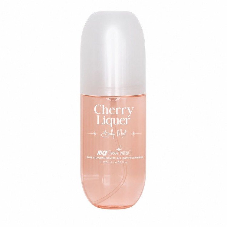 بادی میست زنانه نایس پاپت مدل Cherry Liquer با رایحه خنک و شیرین حجم 120 میلیلیتر
