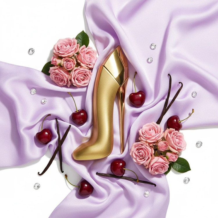 ادوپرفیوم زنانه پینک ویژوآل مدل Good Girl Gold Fantasy با رایحه خنک حجم 100 میلیلیتر