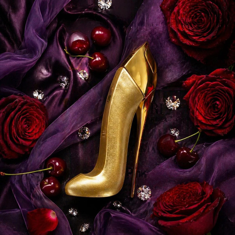 ادوپرفیوم زنانه پینک ویژوآل مدل Good Girl Gold Fantasy با رایحه خنک حجم 100 میلیلیتر