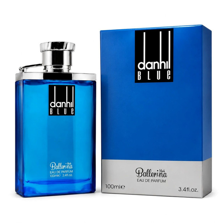ادو پرفیوم مردانه بالرینا مدل DANHIL BLUE با رایحه گرم حجم 100 میلی لیتر