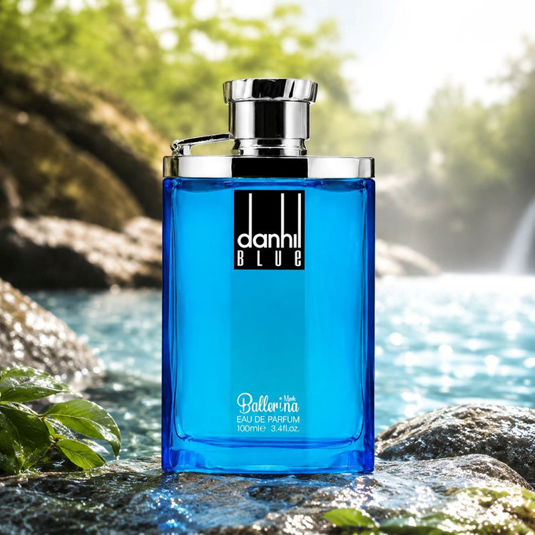 ادو پرفیوم مردانه بالرینا مدل DANHIL BLUE با رایحه گرم حجم 100 میلی لیتر