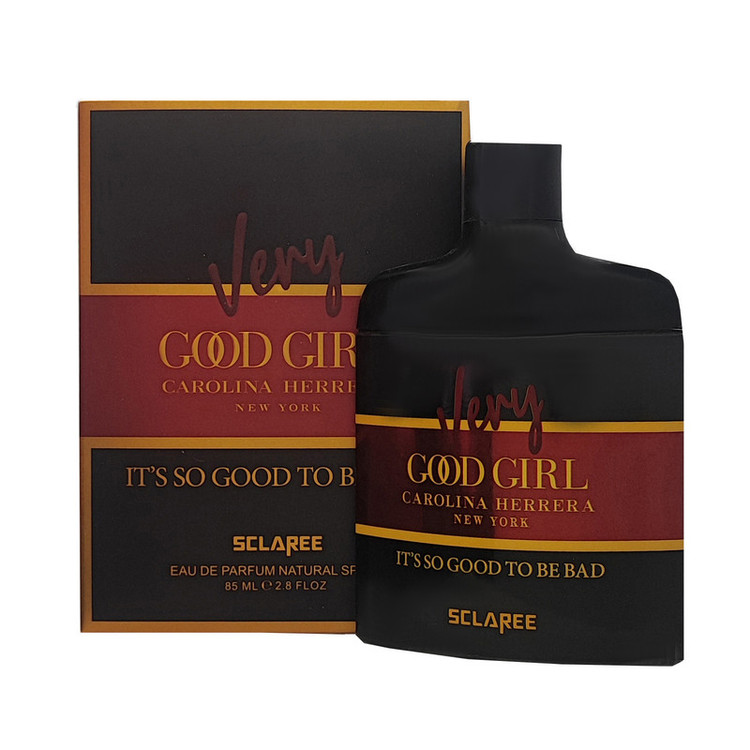 ادوپرفیوم زنانه اسکلاره مدل Good Girl Very با رایحه شیرین حجم 85 میلیلیتر
