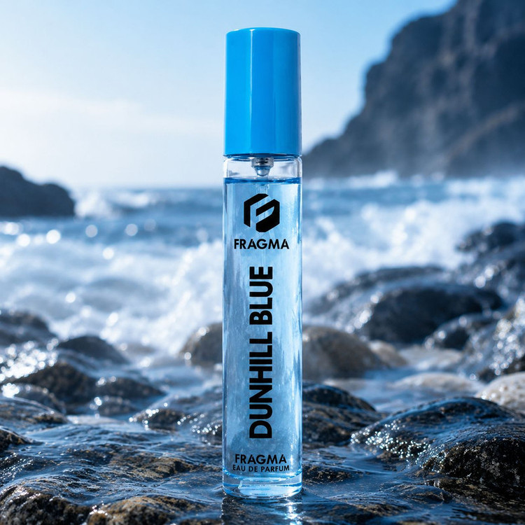 عطر جیبی مردانه فراگما مدل Dunhil Blue با رایحه شیرین حجم 25 میلیلیتر