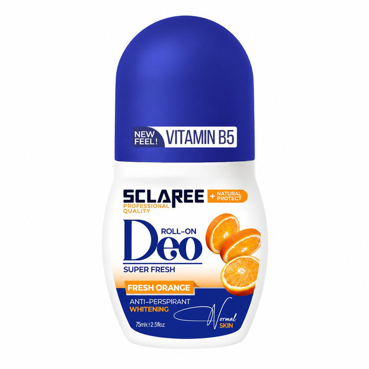 رول دئودورانت مردانه اسکلاره مدل Fresh Orange حجم 75 میلیلیتر