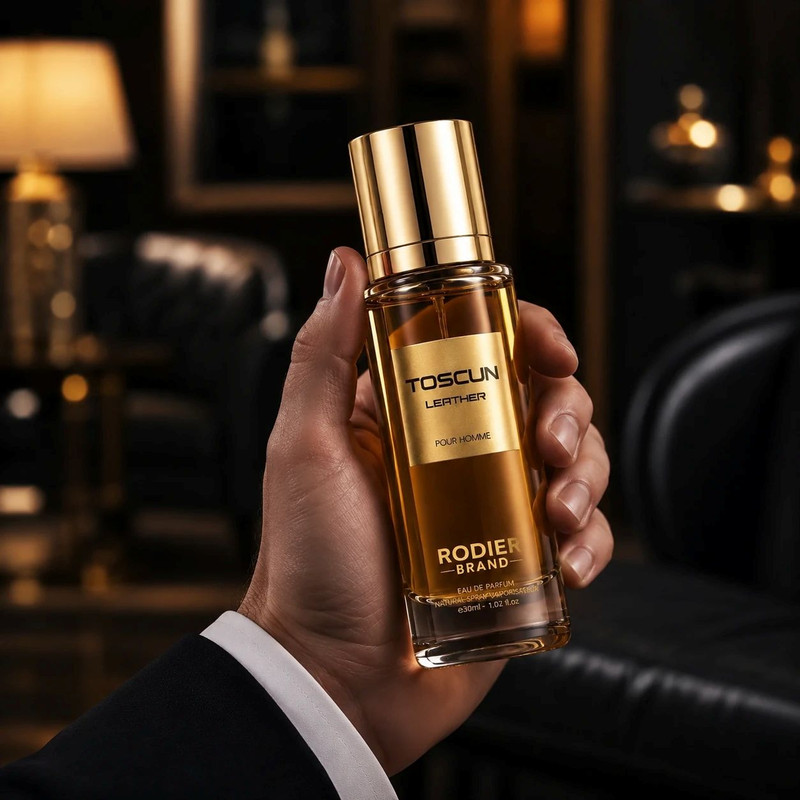 ادوپرفیوم رودیر مدل TOSCUN LEATHER با رایحه گرم حجم 30 میلیلیتر