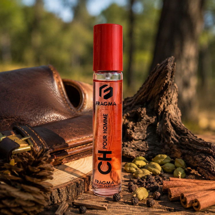 عطر جیبی مردانه فراگما مدل CH با رایحه شیرین حجم 25 میلیلیتر
