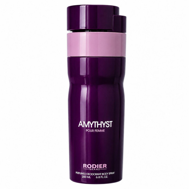 اسپری دئودورانت زنانه رودیر مدل Amythyst حجم 200 میلیلیتر