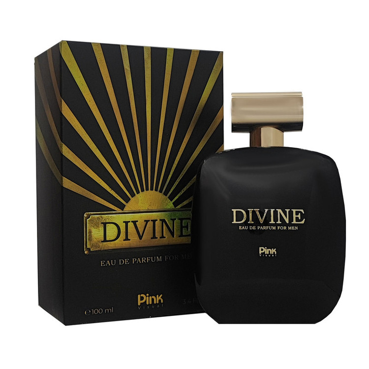 ادو پرفیوم مردانه پینک ویژوآل مدل Divine حجم 100 میلی لیتر