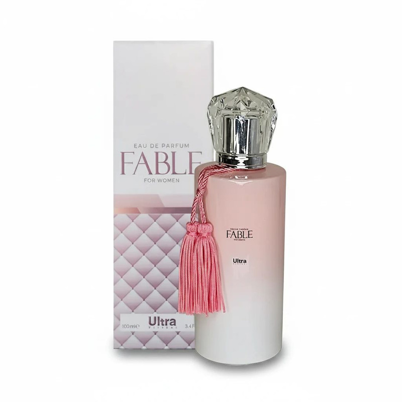 ادوپرفیوم زنانه اولترا ویرچوآل مدل Fable با رایحه گرم حجم 100 میلیلیتر