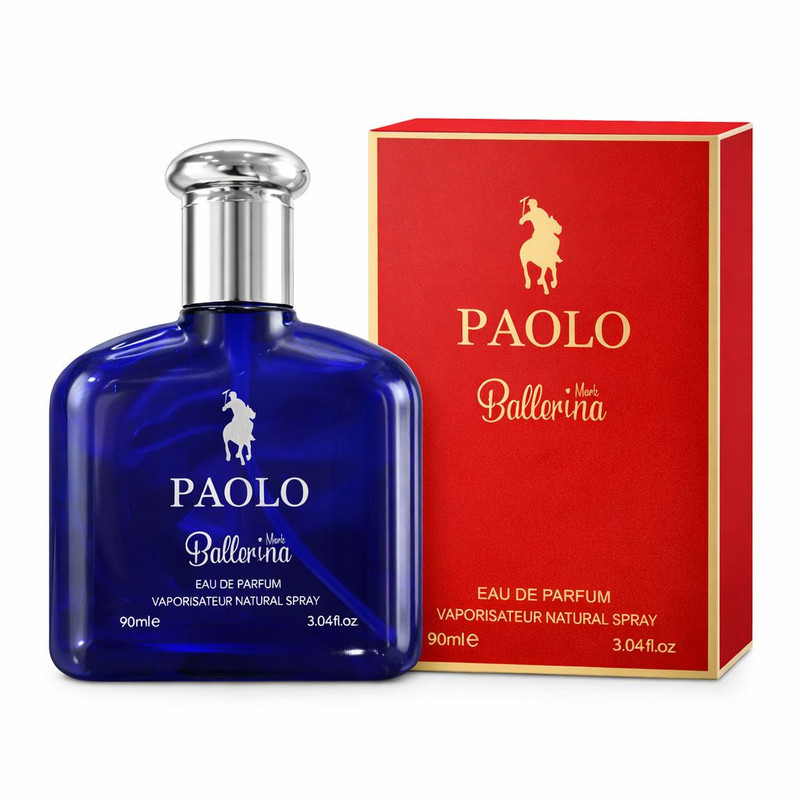ادو پرفیوم مردانه بالرینا مدل Paolo با رایحه معتدل حجم 100 میلی لیتر