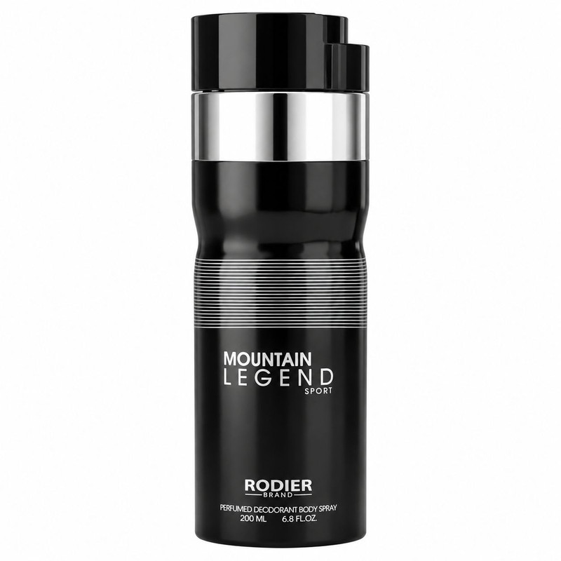 اسپری دئودورانت مردانه رودیر مدل Mountain Legend حجم 200 میلی‌لیتر