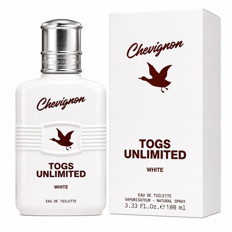 ادو تویلت مردانه شوینون مدل Togs Unlimited White با رایحه تلخ حجم 100 میلی لیتر