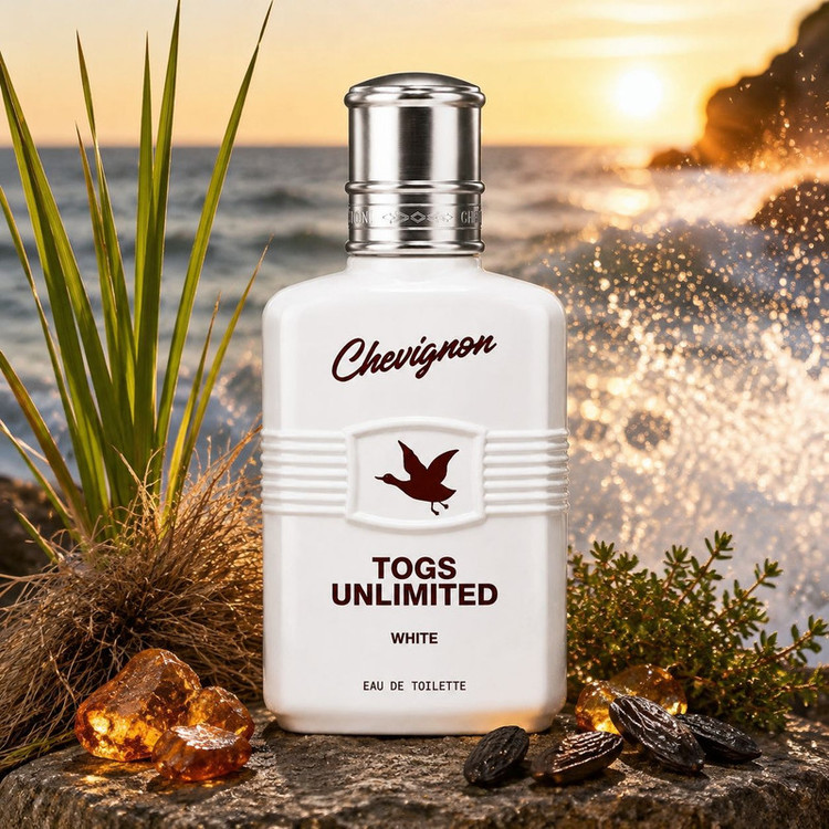 ادو تویلت مردانه شوینون مدل Togs Unlimited White با رایحه تلخ حجم 100 میلی لیتر