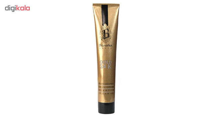 رنگ موی بیجورکا سری Gold 24K شماره3 حجم 100 میلی لیتر رنگ قهوه ای تیره